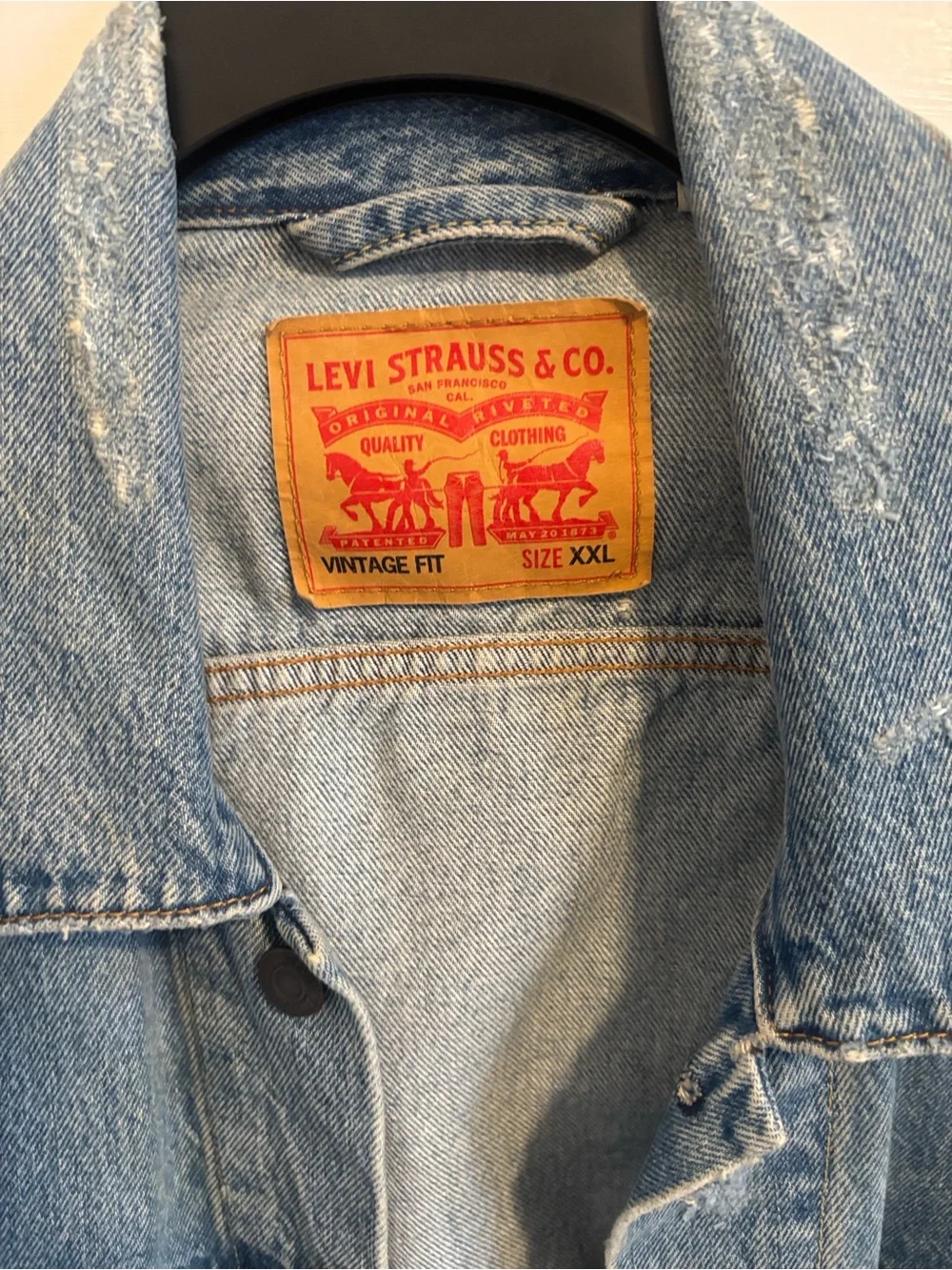 Levi's Light Blue Vintage-Inspired Denim Jacket
